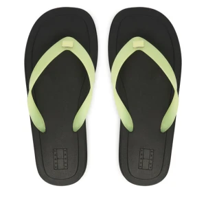 Japonki Tommy Jeans Tjw Cleated Jelly Summer Sandal EN0EN02954 Zielony