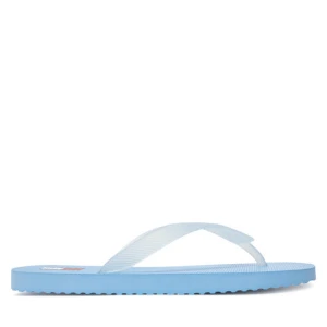Japonki Tommy Jeans Tjw Logo Flip Flop EN0EN02447 Błękitny