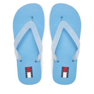 Japonki Tommy Jeans Tjw Logo Flip Flop EN0EN02447 Błękitny