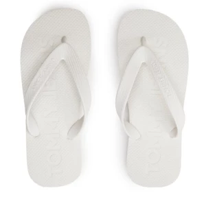 Japonki Tommy Jeans Tjw Logo Flip Flop EN0EN02447 Écru