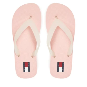 Japonki Tommy Jeans Tjw Logo Flip Flop EN0EN02447 Różowy