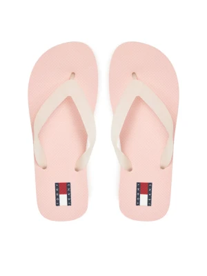 Japonki Tommy Jeans Tjw Logo Flip Flop EN0EN02447 Różowy