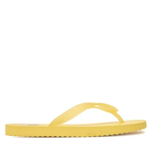 Japonki Tommy Jeans Tjw Logo Flip Flop EN0EN02447 Żółty