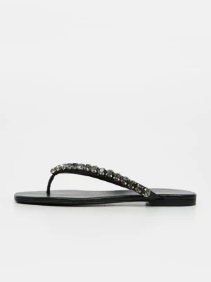 Japonki Tory Burch czarny