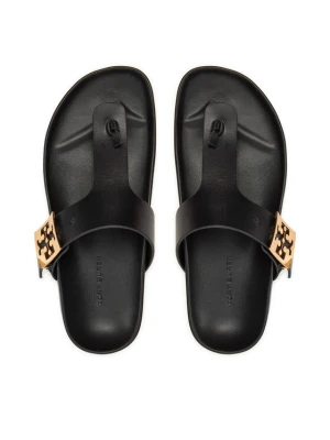 Japonki Tory Burch Mellow Thong Sandal 155190 Czarny