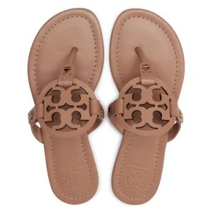 Japonki Tory Burch Miller 21168647 Beżowy