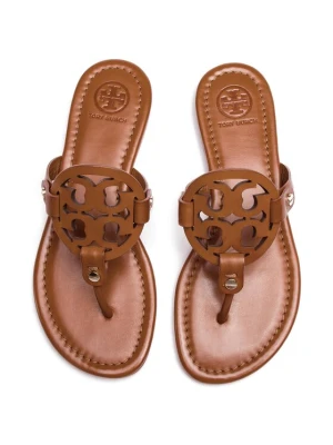 Japonki Tory Burch Miller 50008694 Brązowy