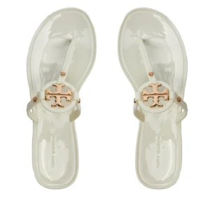 Japonki Tory Burch Mini Miller Flat Thong 51148678 Biały