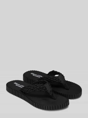 Japonki w efekcie plecionki model 'SANDY' Marc O'Polo