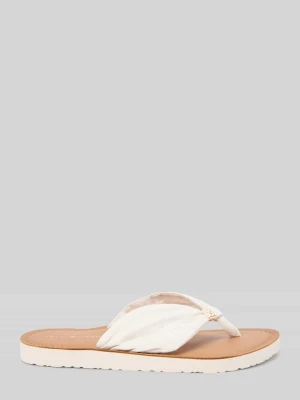 Japonki z aplikacją z logo Tommy Hilfiger