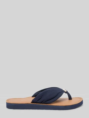 Japonki z aplikacją z logo Tommy Hilfiger