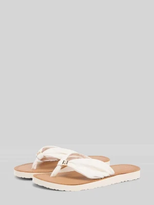 Japonki z aplikacją z logo Tommy Hilfiger