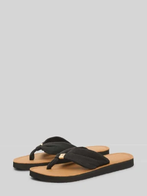 Japonki z aplikacją z logo Tommy Hilfiger