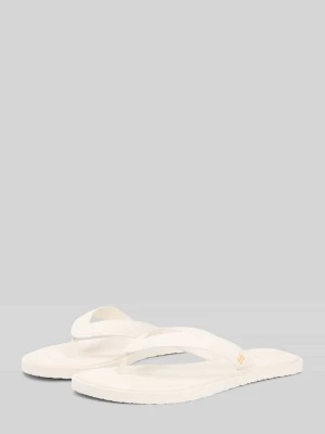 Japonki z aplikacją z logo Tommy Hilfiger