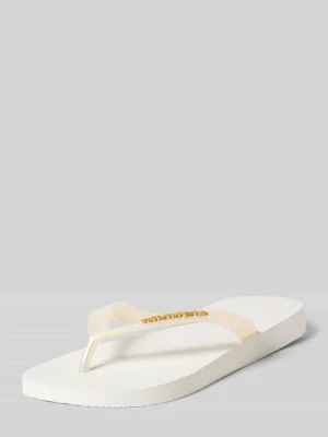 Japonki z detal z logo Havaianas