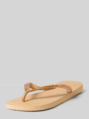 Japonki z detal z logo Havaianas