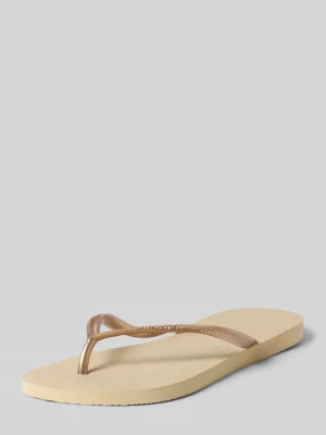 Japonki z detal z logo Havaianas