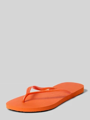 Japonki z detal z logo Havaianas