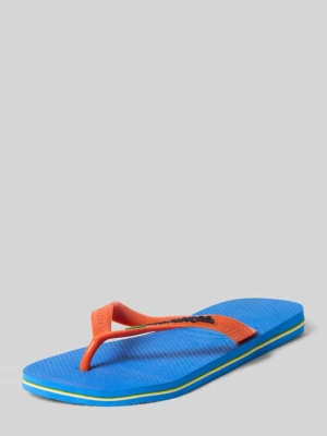 Japonki z detal z logo Model 'Brasil' Havaianas