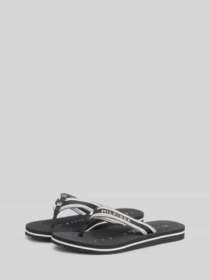 Japonki z detalami z logo Tommy Hilfiger