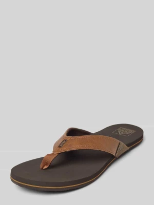 Japonki z detalem z logo model ‘Newport’ Reef