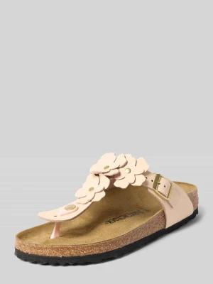 Japonki z kwiatowymi aplikacjami model 'GIZEH' Birkenstock