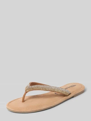 Japonki z naturalnej skóry tamaris