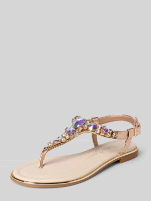 Japonki z obszyciem ozdobnymi kamieniami model 'KIRA ICE' Buffalo