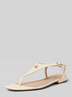 Japonki ze skóry bydlęcej model 'EVERLEY 2' Lauren Ralph Lauren