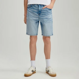 Jasne szorty jeansowe slim comfort przed kolano House