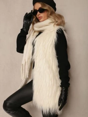 Jasnobeżowa Kamizelka Futrzana Bessemer k-th