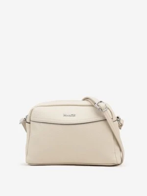 Jasnobeżowa Klasyczna Torebka Listonoszka Genselle francis