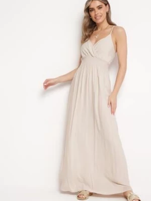 Jasnobeżowa Sukienka Cadole rosa