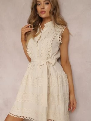 Jasnobeżowa Sukienka Ismeia elsa.m by may