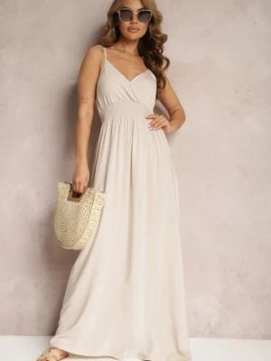 Jasnobeżowa Sukienka Sterinig rosa