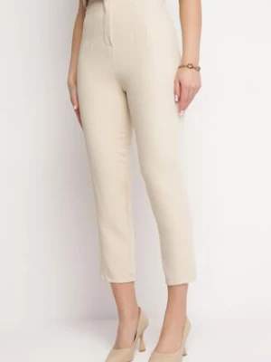 Jasnobeżowe Spodnie Fynthi lily rose