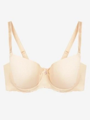 Jasnobeżowy Biustonosz z Miękkimi Miseczkami Namseline