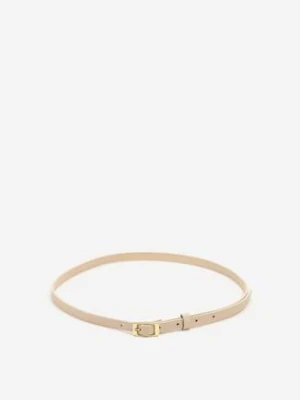 Jasnobeżowy Cienki Pasek Vothena jordan