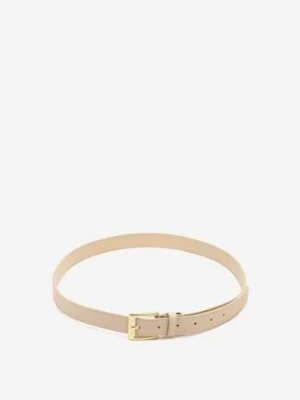 Jasnobeżowy Pasek z Kwadratową Klamrą Nairiona jordan