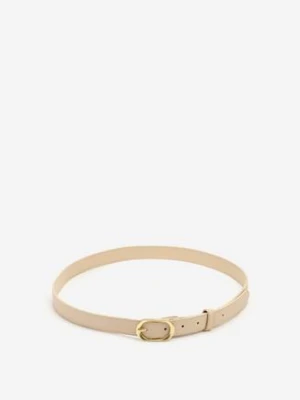 Jasnobeżowy Pasek z Zaokrągloną Klamrą Volressa jordan