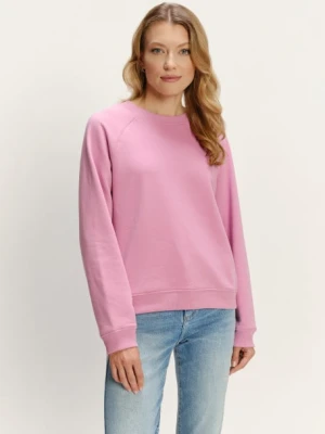 Jasnoróżowa bluza basic Greenpoint