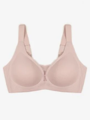 Jasnofioletowy Biustonosz z Prążkowanego Materiału Ezimere love magnolia