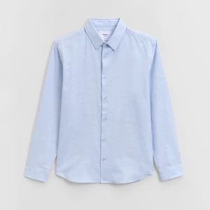 Jasnoniebieska koszula z długim rękawem House