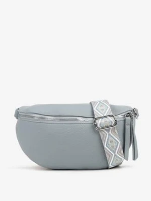 Jasnoniebieska Nerka z Ozdobnym Regulowanym Paskiem Delarion