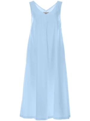 Jasnoniebieska Sukienka dla Kobiet Vicario Cinque