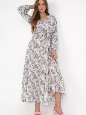 Jasnoniebieska Sukienka Partharpia rosa