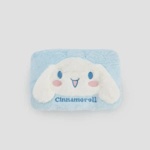 Jasnoniebieski termofor z motywem Cinnamoroll House