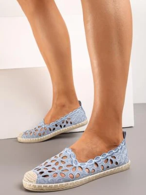 Jasnoniebieskie Espadryle Kasnes