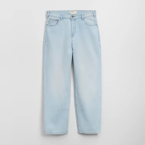 Jasnoniebieskie jeansy baggy fit z przetarciami House