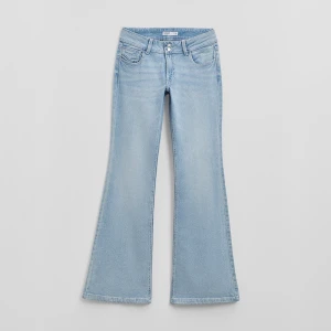 Jasnoniebieskie jeansy bootcut z niskim stanem House